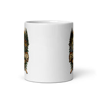 Fish Camp Forever fishing mug, 11 oz front view