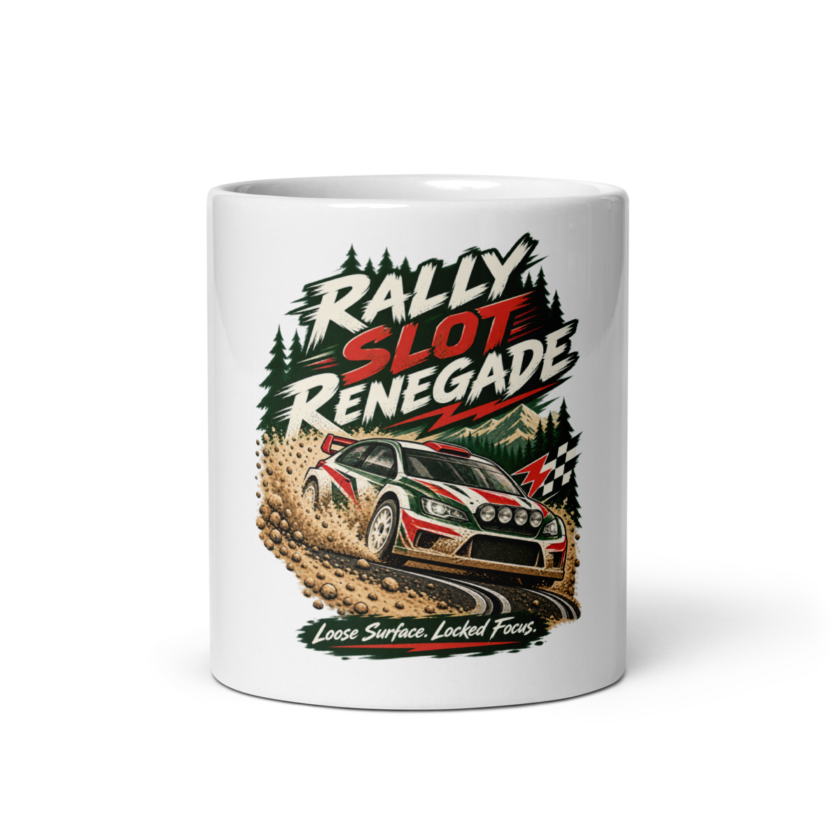 Rally Slot Renegade Coffee Mug product mockup