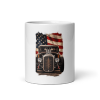 American Steel Blown Roadster Coffee Mug product mockup