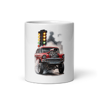 Red Gasser Launch Coffee Mug product mockup