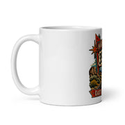Highway 395 Eastern Sierra mug, 11 oz mockup with handle on left