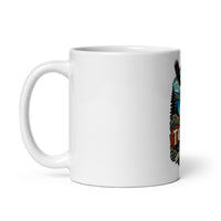 Alabama Hills California mug, 11 oz mockup with handle on left