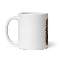 Lone Pine Old West mug, 11 oz mockup with handle on left