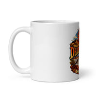 Death Valley California ceramic mug, 11 oz mockup with handle on left