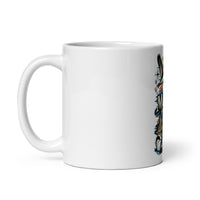 Mono Basin California ceramic mug, 11 oz mockup with handle on left