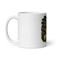 Big Pine California ceramic mug, 11 oz mockup with handle on left