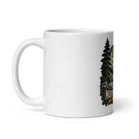 Mount Whitney California mug, 11 oz mockup with handle on left