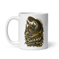 Swamp Water Tough fishing mug, handle on left