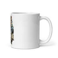 Sierra Nevada bighorn wildlife mug, 11 oz mockup with handle on right