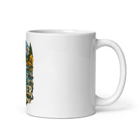 Walker California mug, 11 oz mockup with handle on right