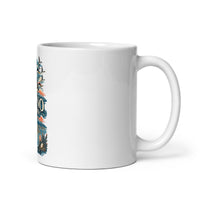 Mono Basin California ceramic mug, 11 oz mockup with handle on right