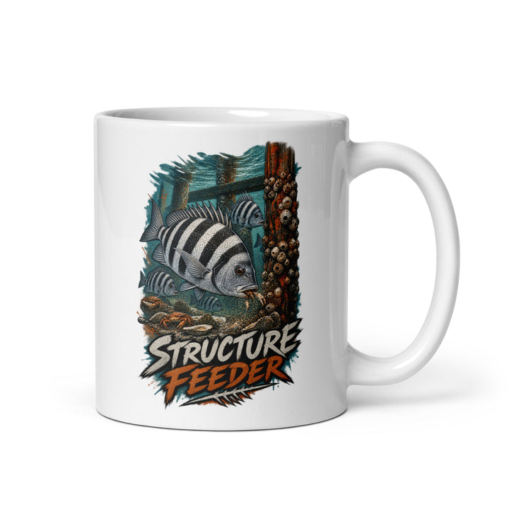 Structure Feeder Fishing Mug — product view 1