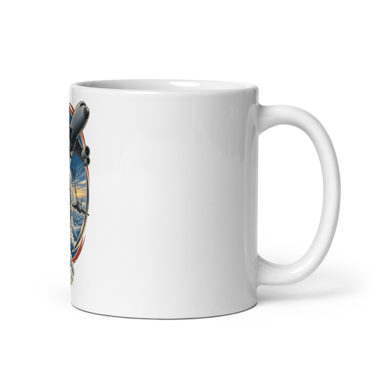 Vintage Aviation Pin-Up T-Shirt – Edition 02 Coffee Mug product mockup