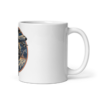 Vintage Aviation Pin-Up T-Shirt – Edition 34 Coffee Mug product mockup