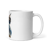 Vintage Aviation Pin-Up T-Shirt – Edition 41 Coffee Mug product mockup
