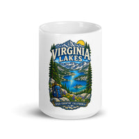 Virginia Lakes Eastern Sierra mug, 15 oz front-view product mockup