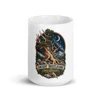 Ancient Bristlecone Pine ceramic mug, 15 oz front-view product mockup