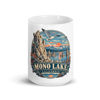 Mono Lake Tufa ceramic mug, 15 oz front-view product mockup