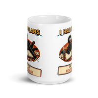 I Had Plans, the Cat Rescheduled mug, 15 oz front view