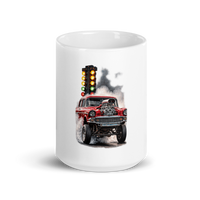 Red Gasser Launch Coffee Mug product mockup 2