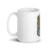 Lee Vining California Eastern Sierra mug, 15 oz mockup with handle on left