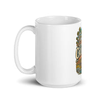 California High Desert ceramic mug, 15 oz mockup with handle on left