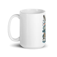 Mono Basin California ceramic mug, 15 oz mockup with handle on left