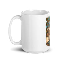 Olancha California ceramic mug, 15 oz mockup with handle on left