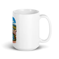Bridgeport California Eastern Sierra river mug, 15 oz mockup with handle on right