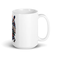 Mammoth Lakes après-ski mug, 15 oz mockup with handle on right