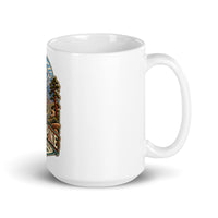 Lone Pine Scenic Road ceramic mug, 15 oz mockup with handle on right