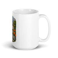 Independence California ceramic mug, 15 oz mockup with handle on right