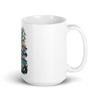 Mono Basin California ceramic mug, 15 oz mockup with handle on right
