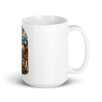 Olancha California ceramic mug, 15 oz mockup with handle on right