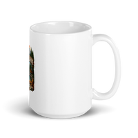 June Lake Cabin Enamel Camping Mug – Eastern Sierra Gift Coffee Mug product mockup 2
