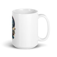 Vintage Aviation Pin-Up T-Shirt – Edition 37 Coffee Mug product mockup 2