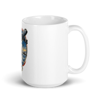 Vintage Aviation Pin-Up T-Shirt – Edition 02 Coffee Mug product mockup 2