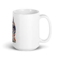 Vintage Aviation Pin-Up T-Shirt – Edition 10 Coffee Mug product mockup 2