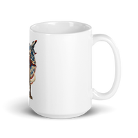 Vintage Aviation Pin-Up T-Shirt – Edition 13 Coffee Mug product mockup 2