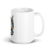 Vintage Aviation Pin-Up T-Shirt – Edition 25 Coffee Mug product mockup 2