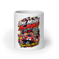 One More Lap Coffee Mug product mockup 3