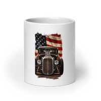 American Steel Blown Roadster Coffee Mug product mockup 3