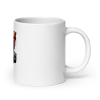 Muncle Mikes Hot Rod and Rat Rod Shirt Mayhem! Bombs Away Gasser Coffee Mug product mockup 3