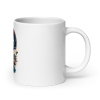Vintage Aviation Pin-Up T-Shirt – Edition 37 Coffee Mug product mockup 3