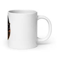 Vintage Aviation Pin-Up T-Shirt – Edition 01 Coffee Mug product mockup 3