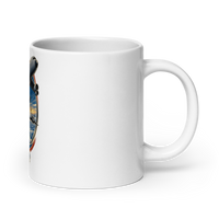 Vintage Aviation Pin-Up T-Shirt – Edition 02 Coffee Mug product mockup 3