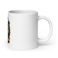 Vintage Aviation Pin-Up T-Shirt – Edition 09 Coffee Mug product mockup 3