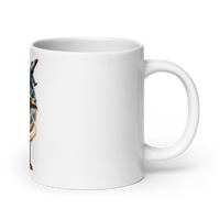 Vintage Aviation Pin-Up T-Shirt – Edition 13 Coffee Mug product mockup 3