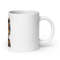 Vintage Aviation Pin-Up T-Shirt – Edition 35 Coffee Mug product mockup 3