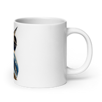 Vintage Aviation Pin-Up T-Shirt – Edition 41 Coffee Mug product mockup 3